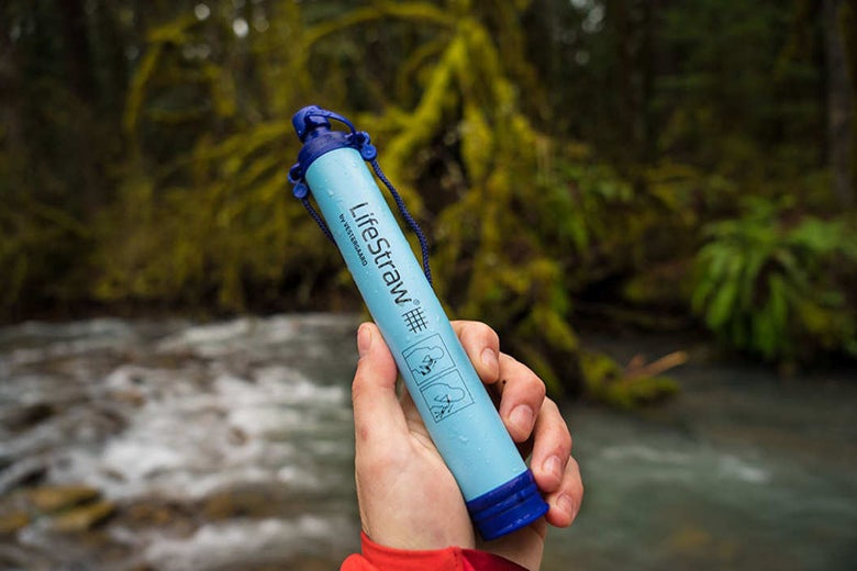 LifeStraw Personal Water Filter.